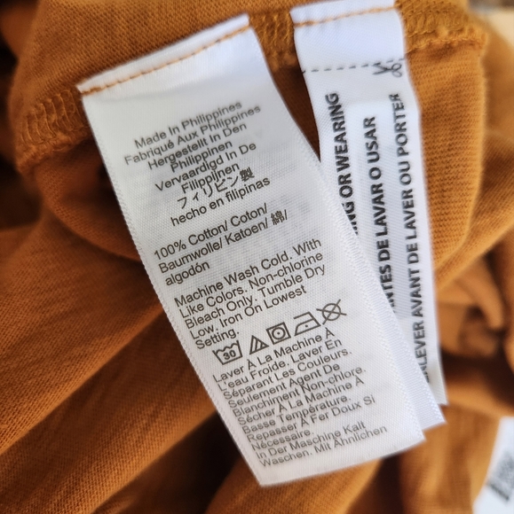 J. Crew Mustard Henley Shirt - Picture 6 of 8